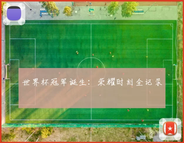 世界杯冠军诞生：荣耀时刻全记录