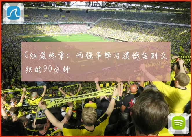 G组最终章:两强争锋与遗憾告别交织的90分钟