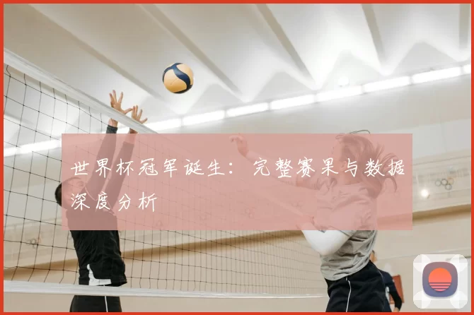 世界杯冠军诞生:完整赛果与数据深度分析