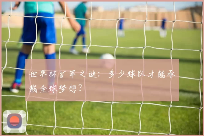 世界杯扩军之谜：多少球队才能承载全球梦想？
